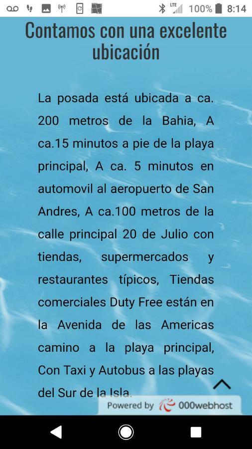 Posada Miss Joyce House San Andrés Εξωτερικό φωτογραφία